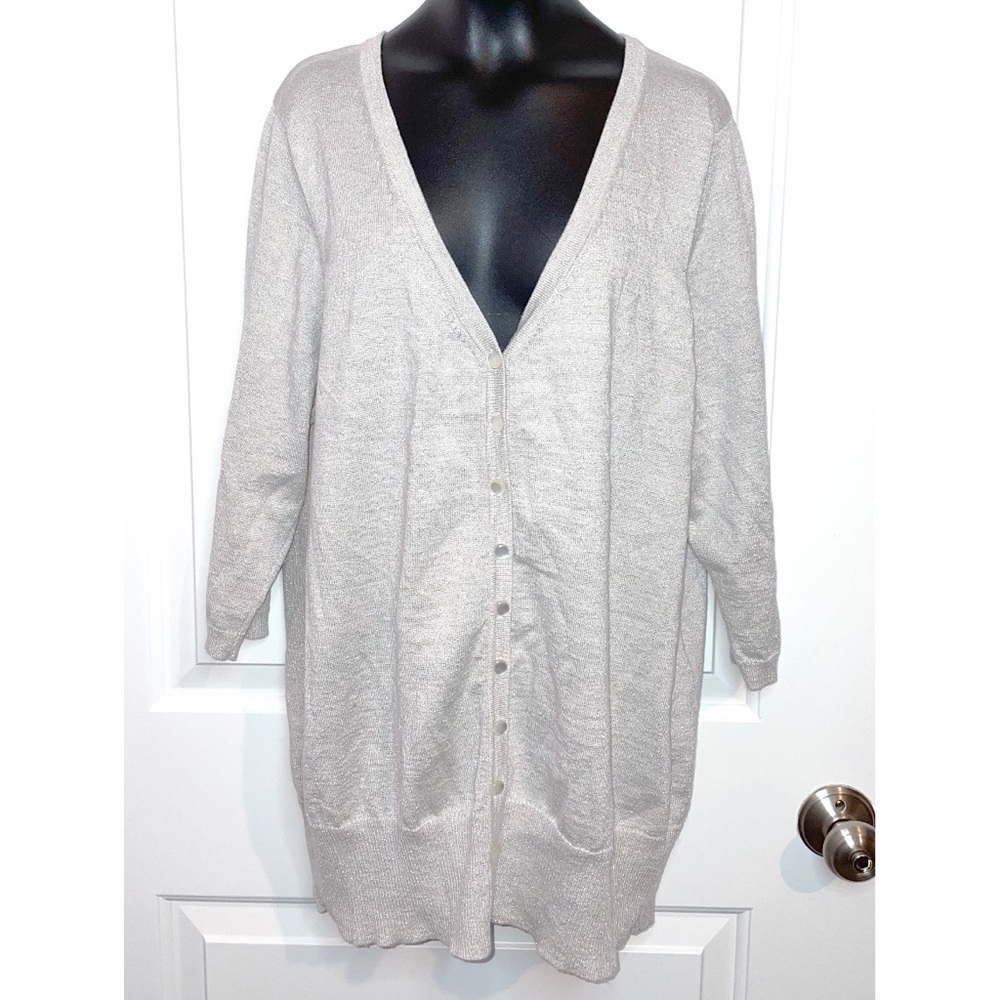 Maurices shimmery cardigan